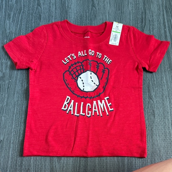 jumping beans Other - Jumping Beans Red Ballgame Graphic Tee